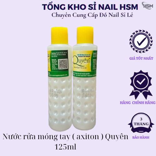 Nước rửa móng tay ( axiton ) Quyên 125ml
