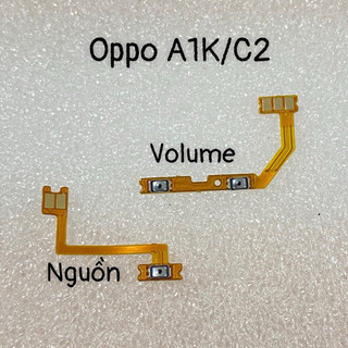 Cáp nguồn + volume oppo a1k/c2 zin