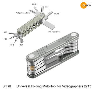 Small Universal Folding Multi-Tool for Videographers 2713