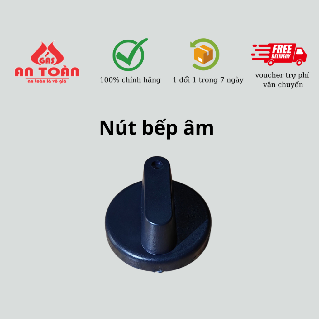 Nút vặn bếp gas âm, dương nút bật vặn công tắc bếp gas [ LINH KIỆN, PHỤ TÙNG THAY THẾ BẾP GAS ]