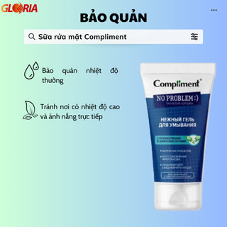 Sữa Rửa Mặt Compliment No Problem Ngăn Ngừa Mụn 200ml