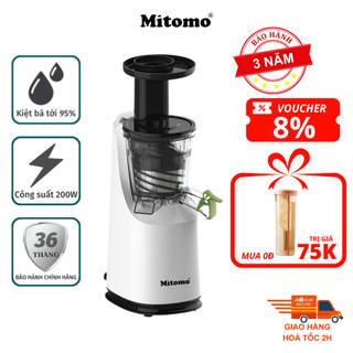 Máy ép chậm, máy ép trái cây Mitomo EC-55 chính hãng, xuất xứ Thái lan bảo hành 3 năm toàn quốc