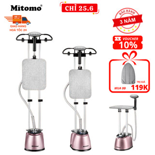 Bàn ủi hơi nước đứng cao cấp Mitomo GC-899 Max, công suất 2500W, BH 3 năm