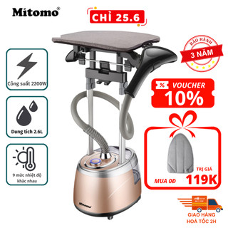 Bàn là hơi nước cây đứng Mitomo GC-559 Công suất 2200W BH 3 năm
