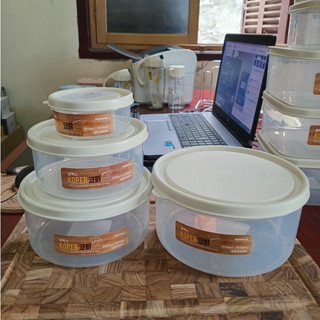 Hộp thực phẩm kháng khuẩn Komax Hàn Quốc Green koper Nhựa PP nhiệt độ an toàn lò vi sóng
