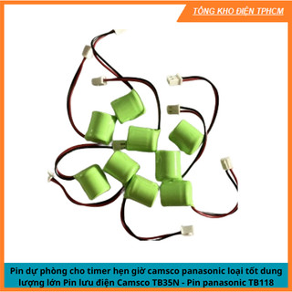 Pin dự phòng cho timer hẹn giờ camsco panasonic loại tốt dung lượng lớn Pin lưu điện Camsco TB35N - Pin panasonic TB118