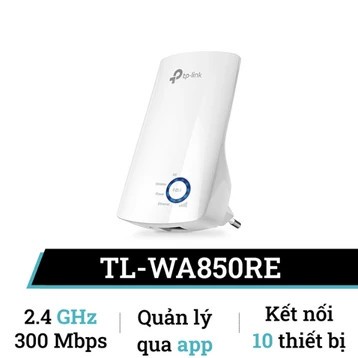 Tp Link Bộ Kích Sóng Wifi Repeater 300Mbps TP Link TLWA850RE
