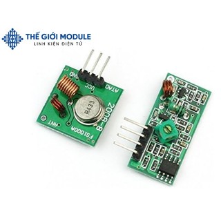 [Có sẵn] [Rẻ vô địch] Bộ thu phát rf 433MHZ - thegioimodule