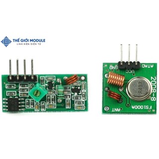 [Có sẵn] [Rẻ vô địch] Bộ thu phát rf 433MHZ - thegioimodule