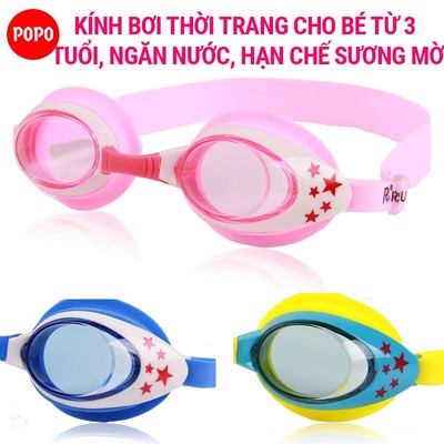 Kính bơi trẻ em thời trang hiện đại STAR chống tia UV cho bé 3-13 tuổi POPO