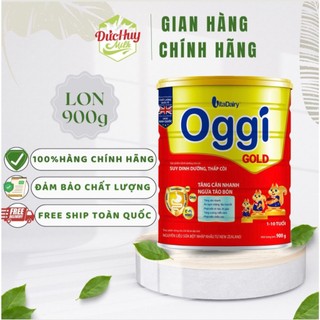Sữa bột Oggi Gold 900g Dành cho trẻ suy dinh dưỡng thấp còi tăng cân nhanh, ngừa táo bón _Duchuymilk