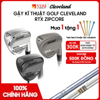 Gậy kĩ thuật golf cleveland rtx zipcore - 50, 52, 56, 58, 60 flex s - gậy wedge new seal