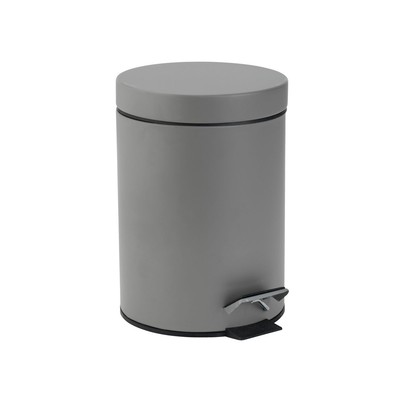 Thùng rác | JYSK Mala | sơn tĩnh điện | DK16xC26cm (3L) | xám
