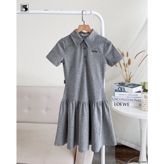Đầm ôm body, cổ polo, ngắn tay Twenty.Five DQ36