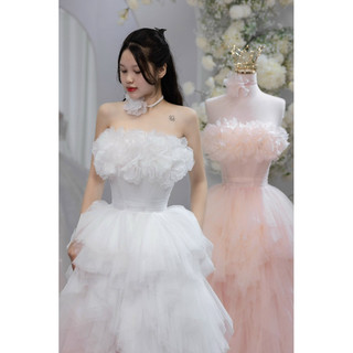 Váy đen trễ vai hoa TKCC