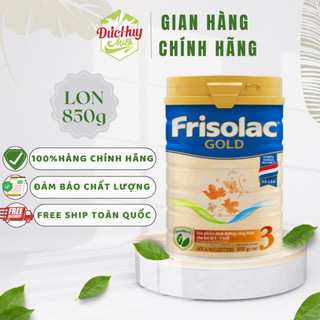 Sữa bột Frisolac Gold Step 3 Lon từ 380g đến 1.4kg_Duchuymilk