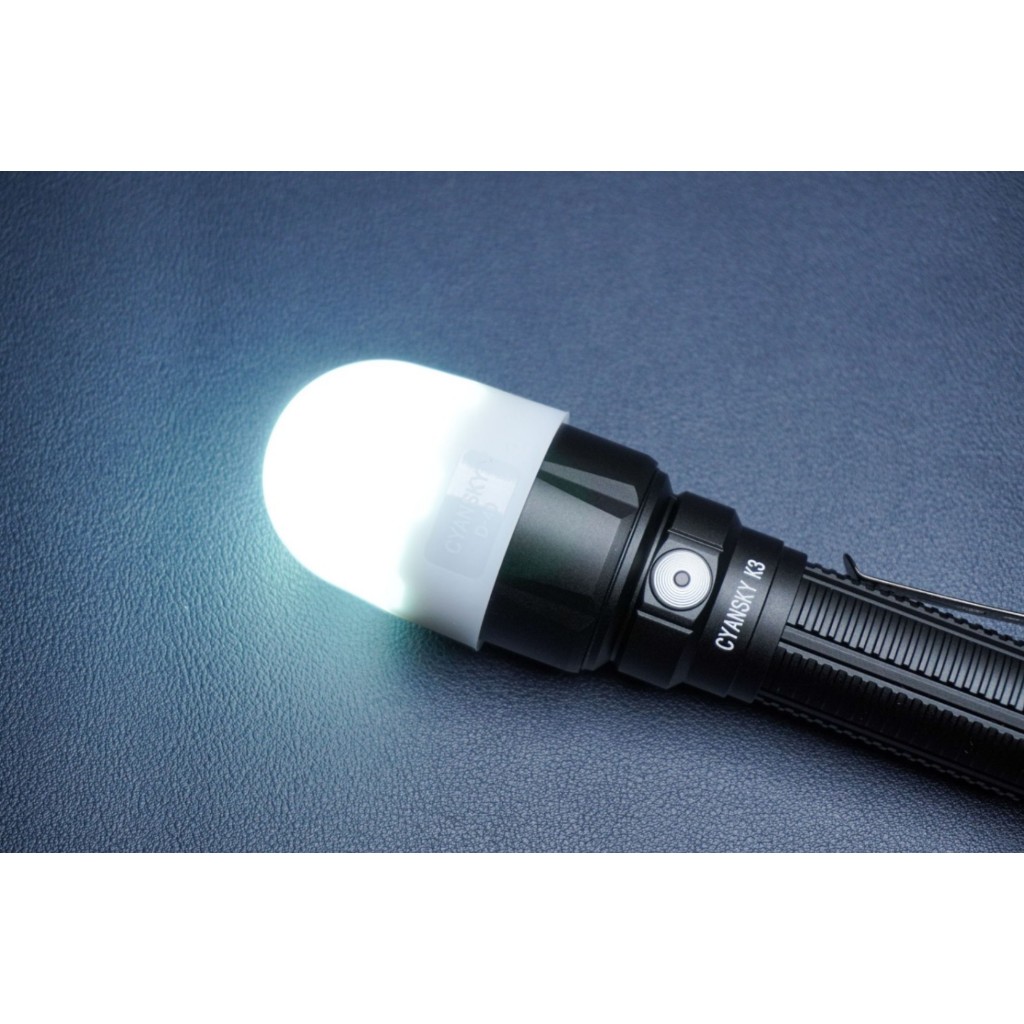 TẢN SÁNG CYANSKY D40 MÀU TRẮNG (40MM)