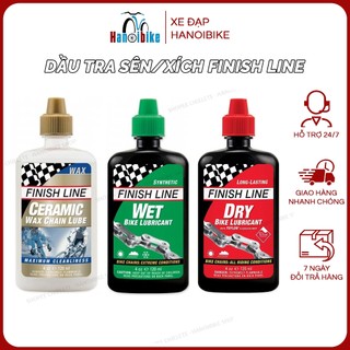 Dầu tra sên/xích xe đạp Finish Line CERAMIC/WET/DRY 120ml