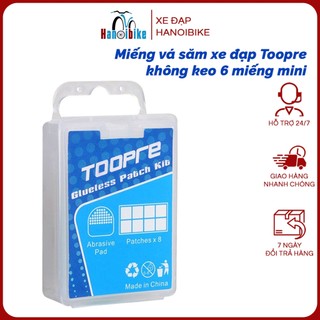 Miếng vá săm xe đạp Toopre không keo 6 miếng mini