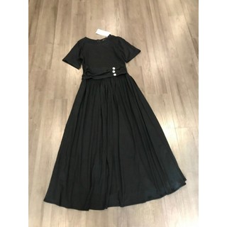 Đầm Thun Midi Bản Eo Z.a.r.a