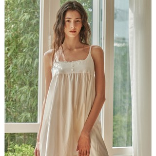 [CHÍNH HÃNG] Váy ngủ 2 dây trắng ULLALA AUTHENTIC