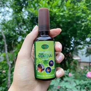 [Ảnh thật] - Tinh dầu Xoa Bóp Ngải Cứu Dạ Thảo Liên Chai 50 ml