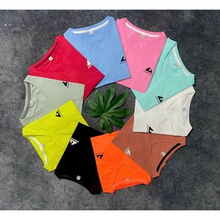 Áo Thun Thể Thao Nữ Cổ Tim Lead Tập Gym Yoga, Chất Thun Poly Lạnh Co Dãn Tốt SP/4574