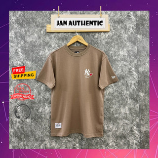 Áo Thun NEW ERA NY Tim Khaki Chính Hãng | Jan.Authentic