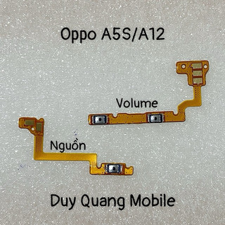 Cáp nguồn + volume oppo a5s/a12 zin