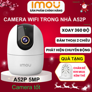 Camera Trong Nhà Không Dây IP Wifi IMOU A32P 3MP / A52P 5MP Siêu Nét - Xoay 360 độ - Chính Hãng