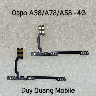 Cáp nguồn + volume oppo a38/a78/a58 zin