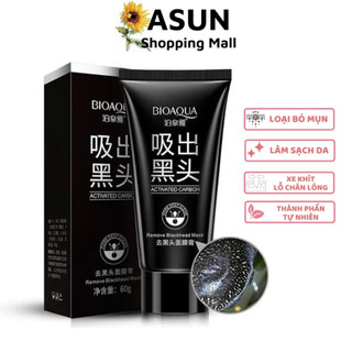 Gel Lột Mụn Bioaqua Làm Sạch Sợi Bã Nhờn, Mụn Đầu Đen, Mụn Cám Than Tre 60g
