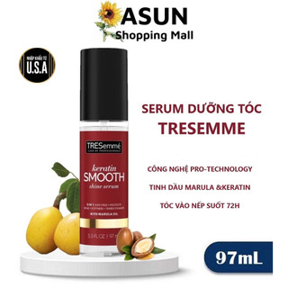 Tinh Chất Dưỡng Tóc Vào Nếp Bóng Mượt TRESemmé Professional Keratin Smooth Shine Serum 97ml