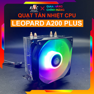 [Thanh Lý] Quạt Tản Nhiệt CPU Jungle Leopard A200 Plus Led RGB Sáng Tĩnh 2 Ống Đồng - Hàng Fullbox
