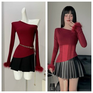 ❤❤❤Áo kiểu cổ V nhúng eo xinh GB27121