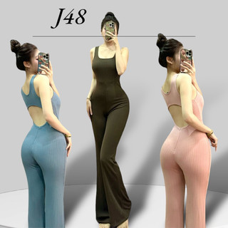 J48 - jumsuit 2 dây bản khoét lưng cách điệu - ngọc lucie