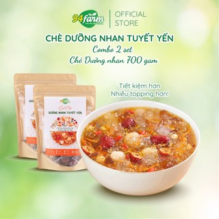 [Combo 2 set 700g] Chè dưỡng nhan 15 vị nấu 40-45 chén hảo hạng 94farm