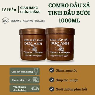 [CHÍNH HÃNG] COMBO DẦU XẢ ĐỨC ANH - 1000ML