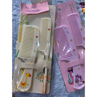 Combo 2 lược chải tóc siêu rẻ/Sét 2 lược chải tóc dễ thương