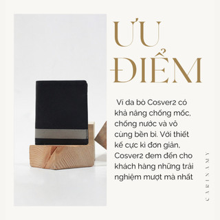 Ví đứng Cosver2 Handcrafted Wallet