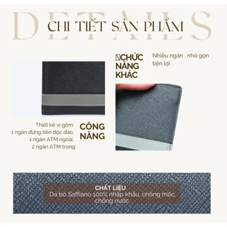 Ví đứng Cosver2 Handcrafted Wallet