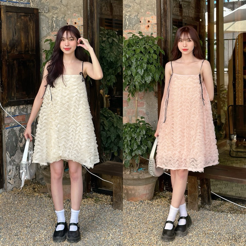 [CC] Đầm babydoll 2 dây