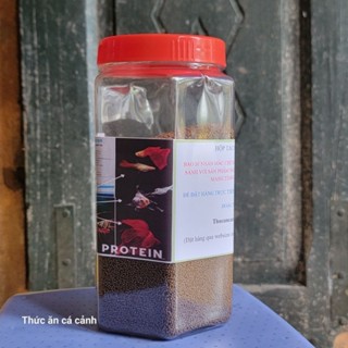  Thức ăn cho cá cảnh cá vàng cá 7 màu cá kiếm cá mún Cargill 7404 42% đạm 