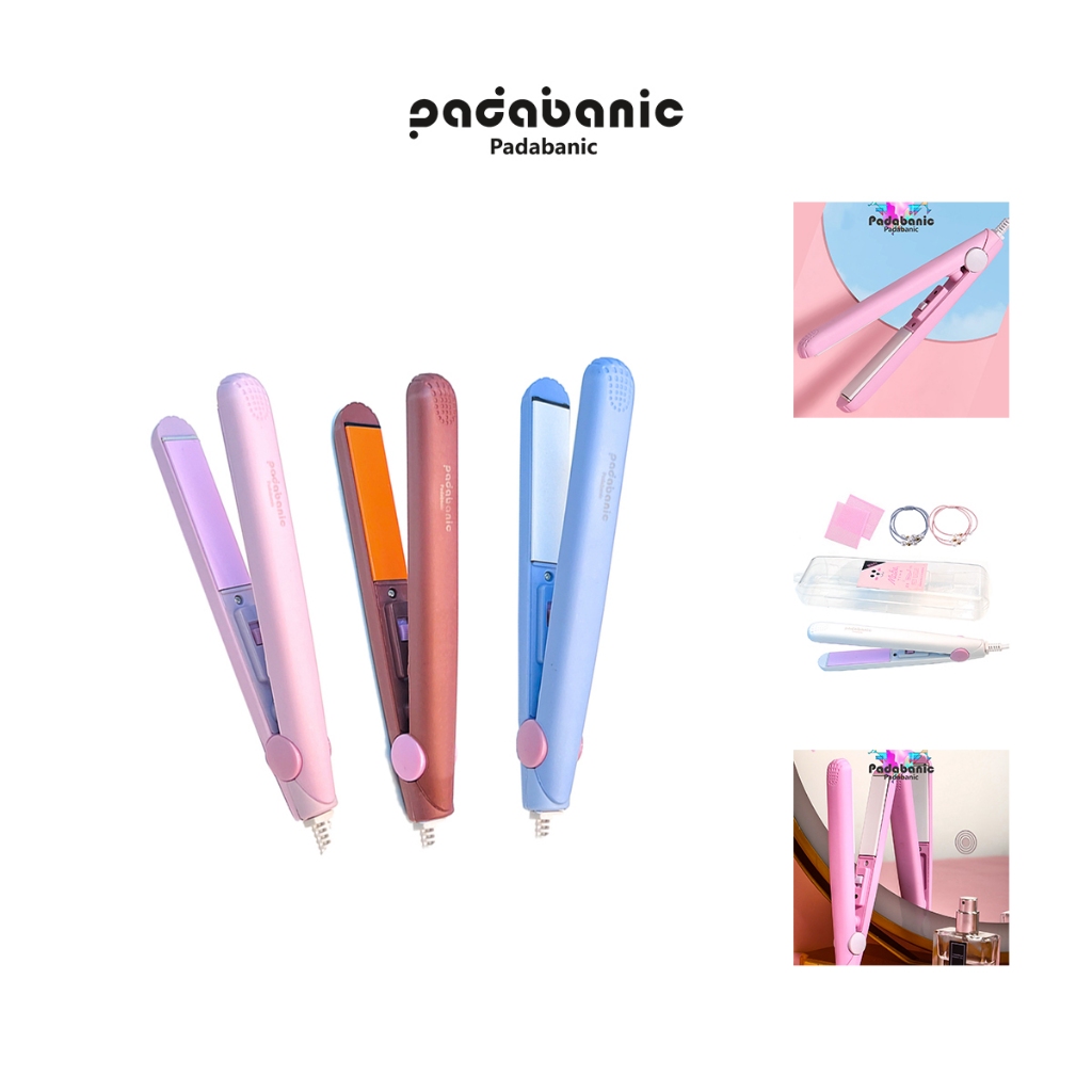 Padabanic 212 Máy Duỗi Tóc Mini Máy Là Thẳng Tóc Ép Tóc