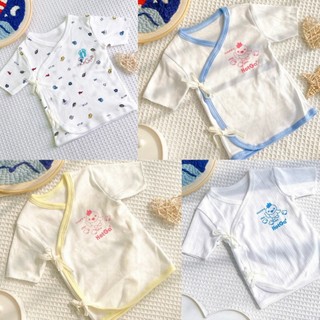 Áo Sơ Sinh Tay Ngắn Tay Dài HotGa Cho Bé Dưới 5Kg - Áo Cho Bé Sơ Sinh