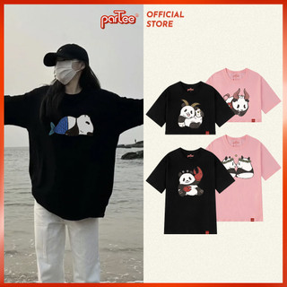 Cung Hoàng Đạo Gấu Trúc | Áo Thun Croptop Unisex Form Rộng Nam Nữ 100% Cotton In Gấu Trúc Quốc Bảo Panda Zodiac