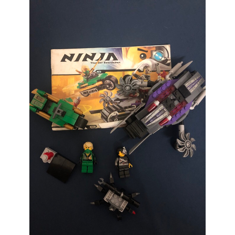[Có Sẵn] Lắp Ráp Ninjago Xe máy lloyd bela 10220 bản cũ