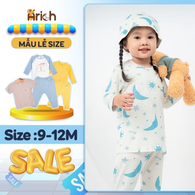 XẢ HÀNG lẻ size 9-12M cho bé từ 9 đến 12 tháng (8,5 đến 10kg) bộ quần áo trẻ em bé trai, bé gái