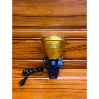 đèn bin đội đầu siêu sáng kẹp bình ácquy p90tc-149 ánh sáng trắng choá 10cm 3 chế độ sáng cảm ứng quơ tay dc9-12-24V