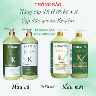 (Chính hãng) Dầu gội xả can hương thơm nước hoa 2000ml mềm mượt chống rụng tóc